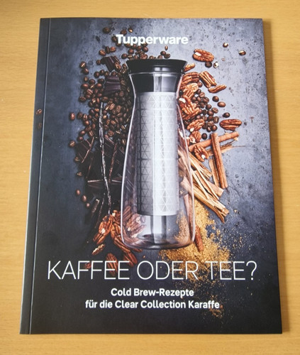 Tupperware rezeptheft kaffee - tupperware,