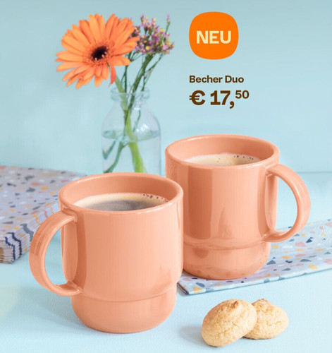Tupperware becher duo - tupperware,