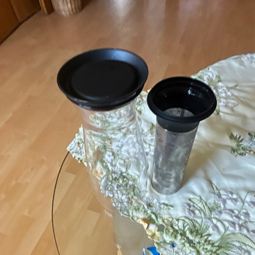 Tupperware gold brew karaffe - gold,