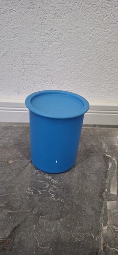 Tupperware kaffeedose blau - kaffeedose,