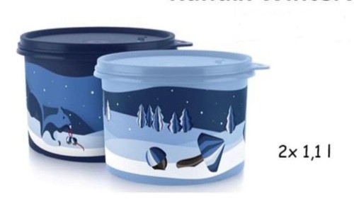 Tupperware dosen set rund - tupperware,
